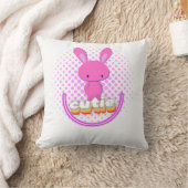 かわいいうさぎ クッション (ブランケット)