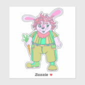 かわいいうさぎ シール (シート)