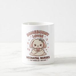 かわいいうさぎNICU看護師 コーヒーマグカップ