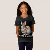 かわいいうさぎTシャツ Tシャツ (正面フル)