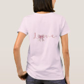 かわいいうさぎTシャツ Tシャツ (裏面)