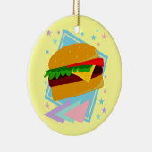 かわいいおいしいバーガー セラミックオーナメント (右)