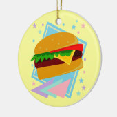 かわいいおいしいバーガー セラミックオーナメント (左)