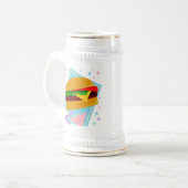 かわいいおいしいバーガー ビールジョッキ (正面左)