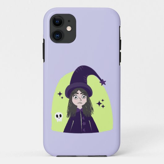 かわいいおこりんぼうの魔女 Case-Mate iPhoneケース (裏面)