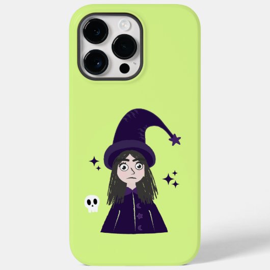 かわいいおこりんぼうの魔女 Case-Mate iPhoneケース (裏面)