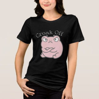 かわいいおこりんぼカエル トライブレンドTシャツ