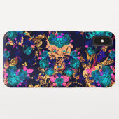 かわいいおしゃれな抽象的な花の背景 Case-Mate iPhoneケース (裏面(横))