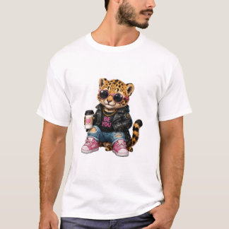 かわいいおしゃれトラ Tシャツ