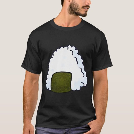 かわいいおにぎり Tシャツ (正面)