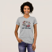 かわいいおばけとお花のハロウィンTシャツ Tシャツ (正面フル)