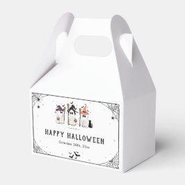 かわいいおばけと魔女のハロウィンパーティー フェイバーボックス