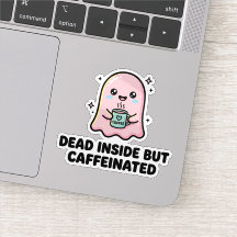 かわいいおばけのカフェイン中毒 死んでいるけどコーヒーで生きてる