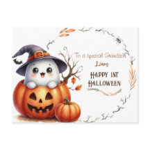 かわいいおばけのカボチャ ハロウィン
