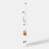かわいいおばけのトリック・オア・トリート ハロウィン iPhoneケース Case-Mate iPhoneケース (裏面 / 左)