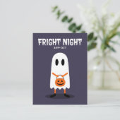 かわいいおばけのハロウィンおそろしい夜 シーズンポストカード (スタンド正面)
