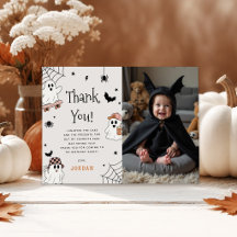 かわいいおばけのハロウィンお誕生日パーティーの写真