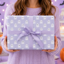 かわいいおばけのハロウィンパターン