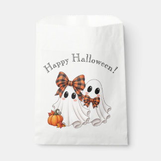 かわいいおばけのハロウィンパーティーグッズ袋 フェイバーバッグ