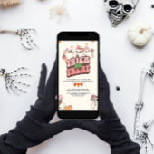 かわいいおばけのハロウィンパーティ招待状「Cute Ghost Trick or Treat Hal 招待状