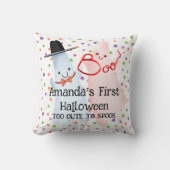 かわいいおばけのハロウィン赤ちゃんの寝室 クッション (正面)