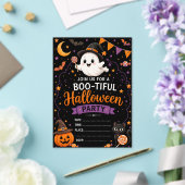 かわいいおばけのハロウィン アクリル招待状 (インサイチュ (ウェディング))