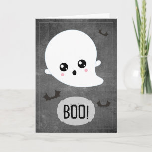 かわいいおばけのハロウィン カード