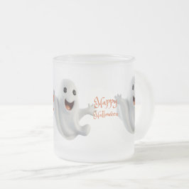 かわいいおばけのハロウィン フロストグラスマグカップ