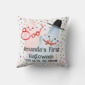 かわいいおばけのハロウィン 赤ちゃんの寝室 クッション (裏面)