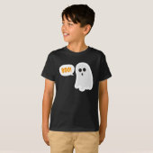 かわいいおばけのハロウィンTシャツ BOO! Tシャツ (正面フル)