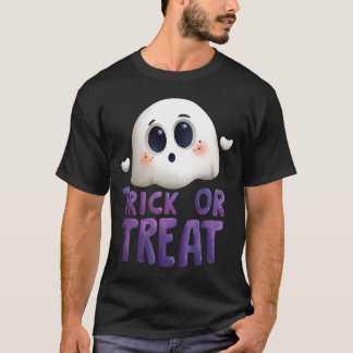 かわいいおばけのハロウィンTシャツ Trick or Treat Tシャツ