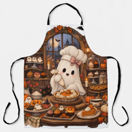 かわいいおばけのパティシエ ハロウィン ほーらーばくでん エプロン