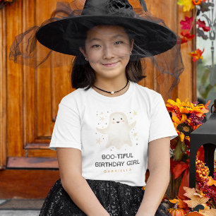 かわいいおばけのビューティフル・バースデーガール Tシャツ