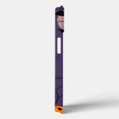 かわいいおばけの子犬の雰囲気 🎃🐾 ハロウィンのやさしい魔法 Case-Mate iPhoneケース (裏面 / 右)