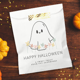 かわいいおばけの花のハロウィン フェイバーバッグ
