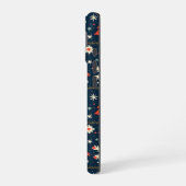 かわいいおばけクリスマスセーター柄 iPhone 16ケース (左側面)