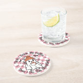  かわいいおばけコーヒー秋 コースター (側面)