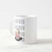 かわいいおばけメイドの萌きゅん コーヒーマグカップ (正面左)