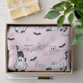 かわいいおばけ猫のハロウィン 薄葉紙 (ギフト)
