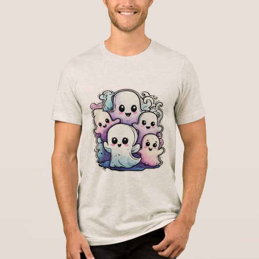 かわいいおばけ隊 トライブレンドＴシャツ (正面)