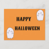かわいいおばけ　ハロウィン シーズンポストカード (正面)