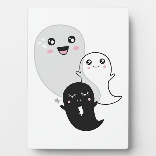 かわいいおばけ ハロウィン 可愛い フォトプラーク (正面)