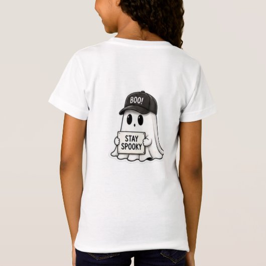 かわいいおばけTシャツ Tシャツ (裏面)