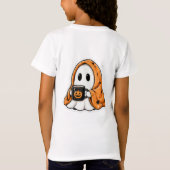 かわいいおばけTシャツ Tシャツ (裏面)