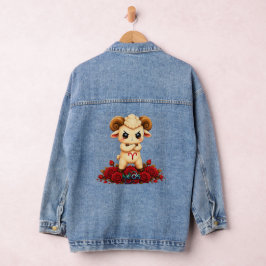 かわいいおひつじ座 ネオス デニムジャケット