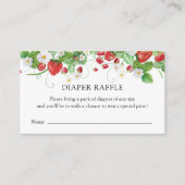 かわいいおむつくじ ベビーシャワー エンクロージャーカード (正面)