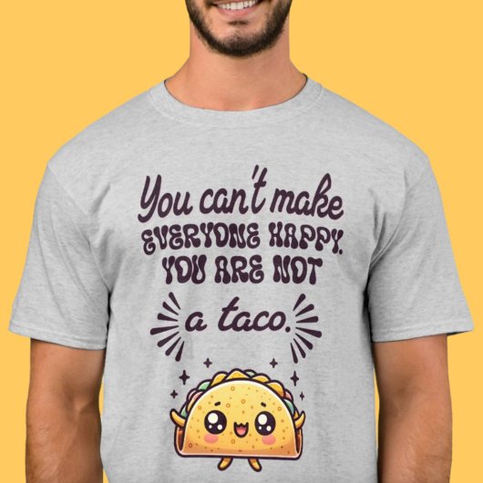 かわいいおもしろいあなたはNot A Taco Tシャツ