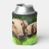 かわいいおもしろいおむつキャピバーズバイザポンドズ 缶クーラー (缶正面)