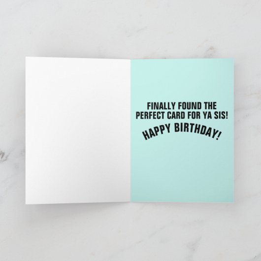 かわいいおもしろいがサイコのための誕生日カード カード (内部)