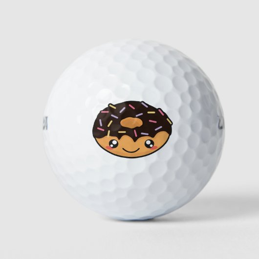 かわいいおもしろいとカッコいいドーナツ ゴルフボール (正面)